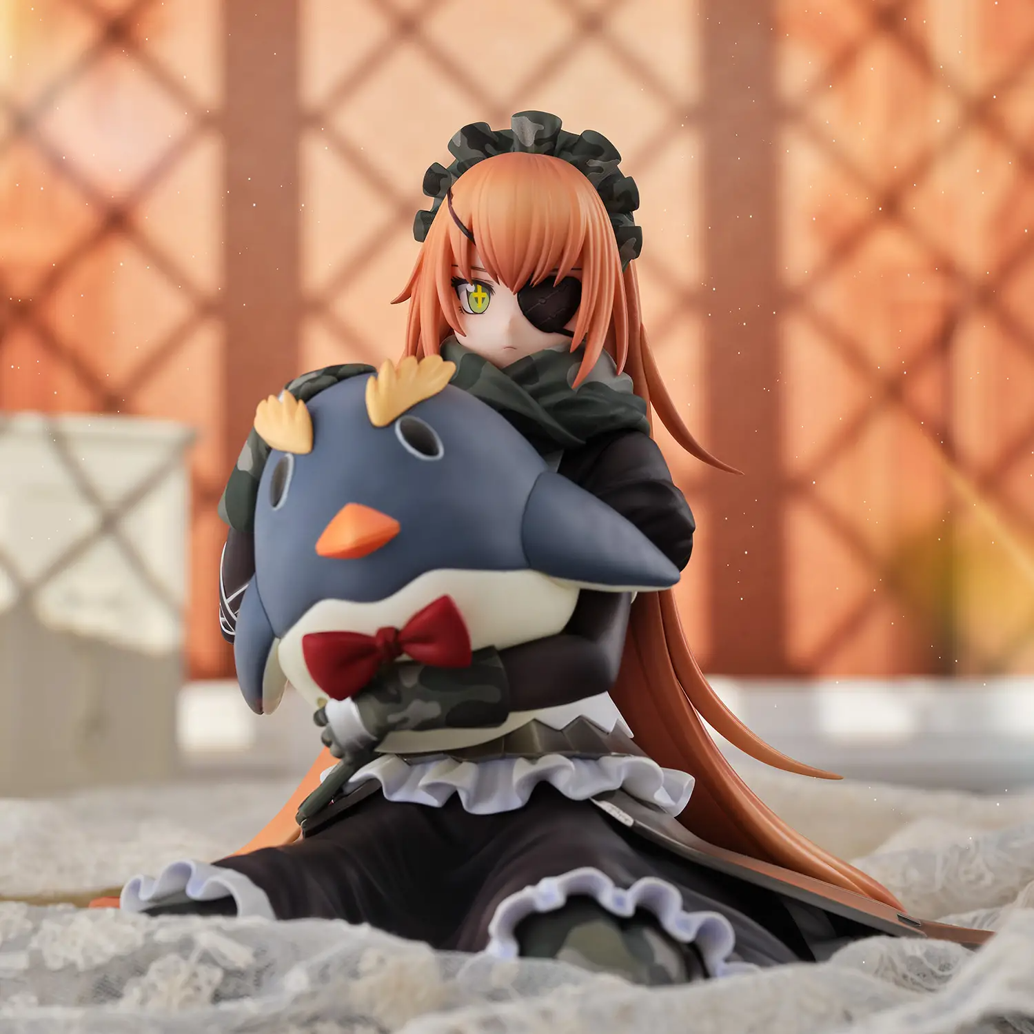 Figurine CZ2128 Delta d'Overlord par Union Creative, échelle 1/6, tenue de combat-maid avec peluche